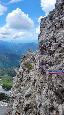 Ende 9. Seillänge
