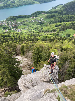 am Ende der 1. Sl