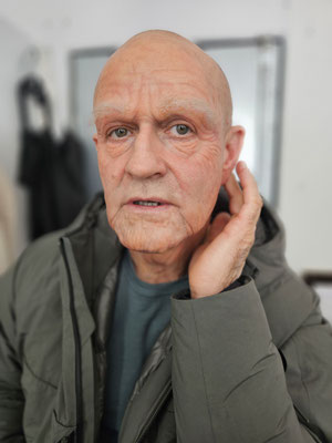 Old Age Make Up, Probondo und Silikon Prosthetics