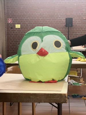 Helgas Pinguin ist fertig