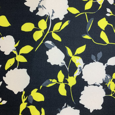 C57425 | Blumenprint Chiffon | 145 cm | 85 g | 92% SE, 8% EA