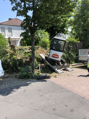 Bagger- und Erdarbeiten