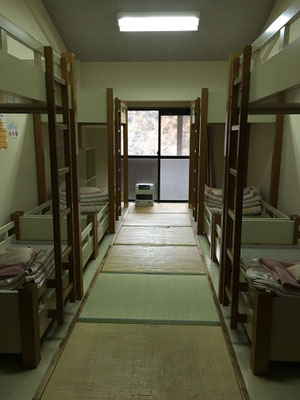 8人部屋「宿泊室1～6」