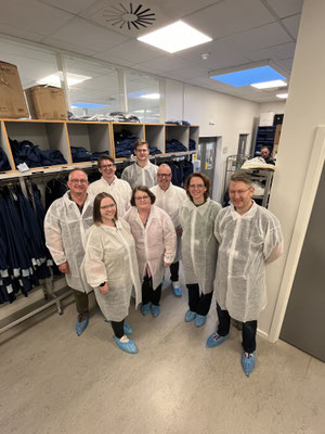 Besuch der Chipproduktion von Demant