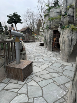 Europapark - Polygonplatten verlegen 