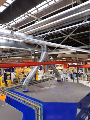 Ventilatie rooklasafzuiging schoonmaken
