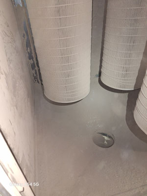 schuurstof afzuiginstallatie reinigen