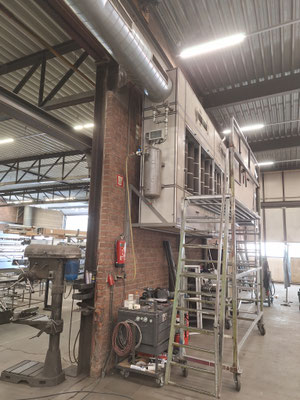 afzuiginstallatie industrie reinigen 