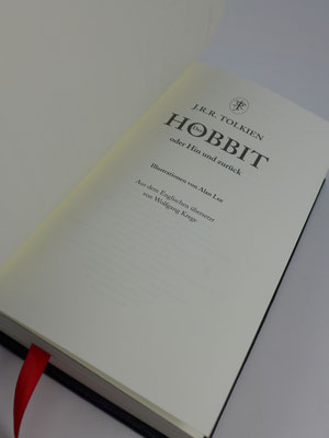 J.R.R. Tolkien - Der Hobbit Lederausgabe