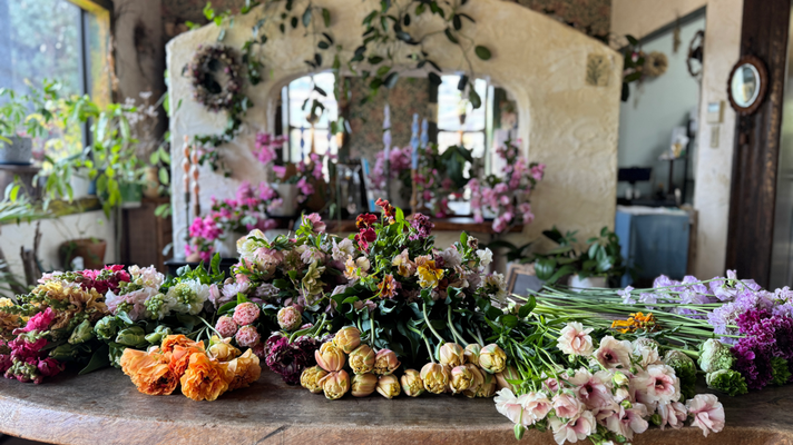 3月flower lesson/スプリングブーケ