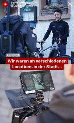 TV advert film production