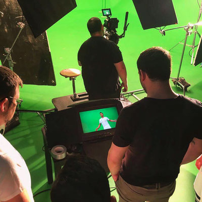Football freestyler TV production