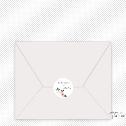 Faire-part mariage gif animé-faire-part mariage virtuel- faire part mariage digital-numérique animé-électronique-vidéo-à envoyer via les réseaux sociaux-whatsapp-facebook-messenger-mms-couronne d'eucalypus-pictogrammfougére-fleurs-pictogramme-format carré