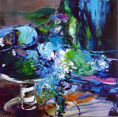 "Secret d'alcôve" - 50x50 - vendue