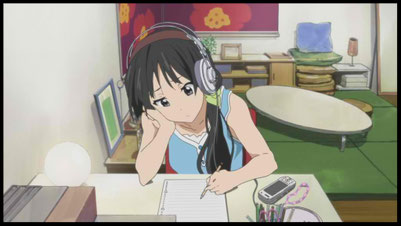 Animegirl writing