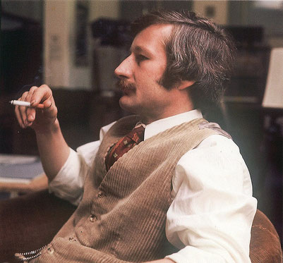 Friedrich Meckseper 1969 in Worpswede - Renate Lessing