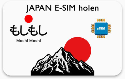 e-SIM Karte Japan Airalo