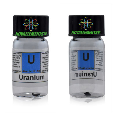 Uranium metal, uranium sample for element collection, uranium metal for laboratory, uranium metal for display, uranium check source