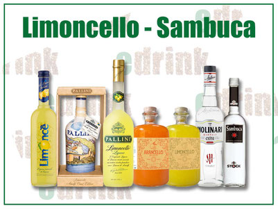 limoncello sambuca