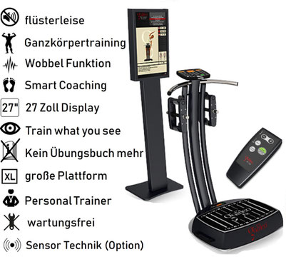 Vibrationsplatten, Vibrationstrainer, Vibrationstraining, Galileo Training, Test, gebraucht, kaufen, Preise, Vergleiche: www.kaiserpower.com