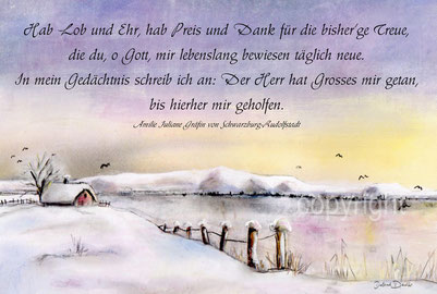 Schneelandschaft Gedicht