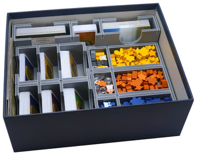 folded space insert organizer viticulture foam core