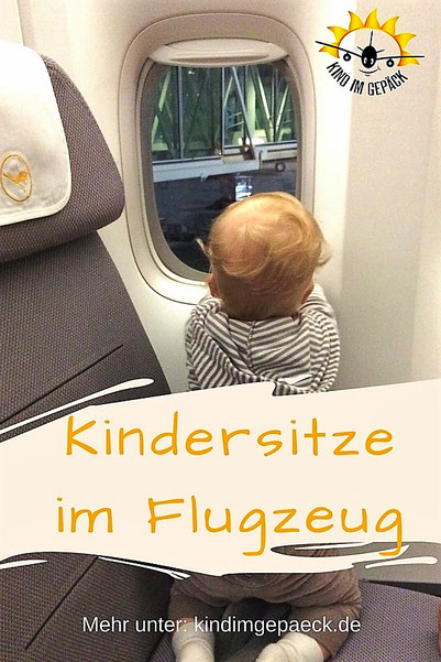 Diese Kindersitze sind im Flugzeug erlaubt.