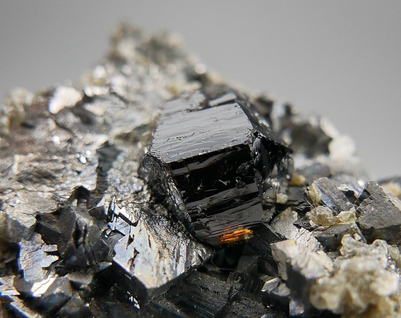 Cassiterite with Arsenopyrite