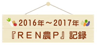 2016年～現在　『REN農P』記録