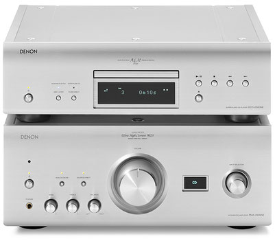 oben; DCD-2500, unten; PMA-2500 von Denon