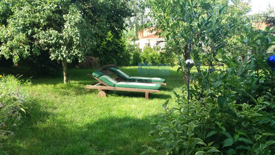 #Ferienhaus mit Garten #Oderbruch mieteaufzeit