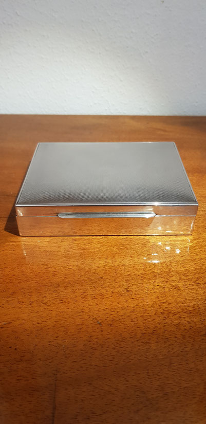 Zigarettendose Zigarrenbox 925er Silber 