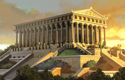 Le Temple d'Artémis dictée