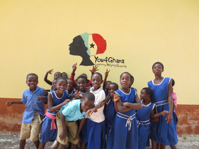 Kinder in Ghana mit You4Ghana