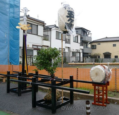 神輿の渡御を先導するもの