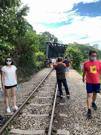 Bukit Timah Rail Corridor in Singapore