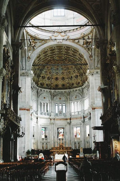 Inside of the Duomo of Como