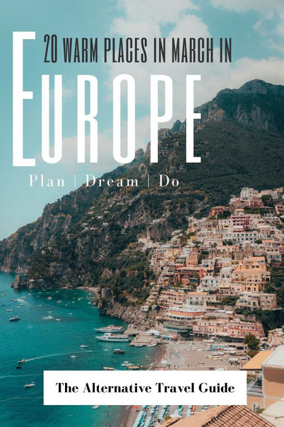 hot places to visit in march europe 25 Warm Places in March in Europe