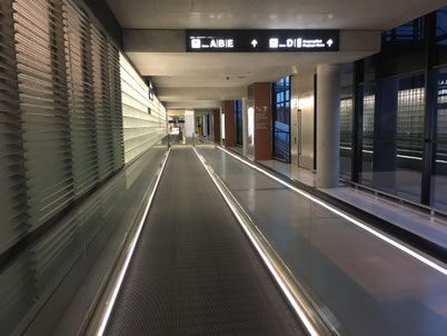 Hallway airport Zurich