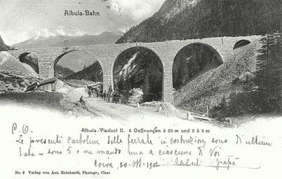 Nr. 6, Ant. Reinhardt, Photogr. Chur, gestempelt 30.10.1902