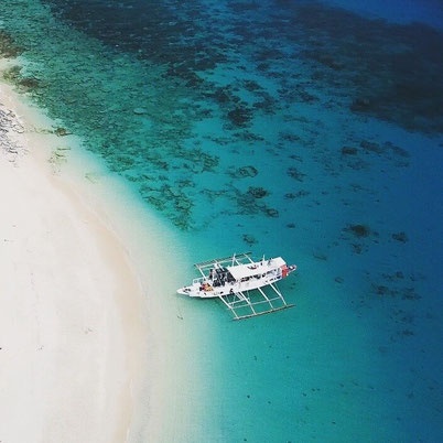 Scuba Diving, Boat, Ocean, Beach, El Nido, Palawan, Philippines