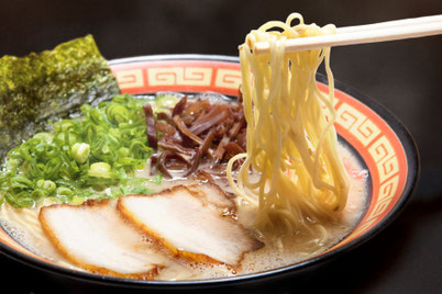 Tonkotsu ramen from "Honda Shoten", offered at Takumen