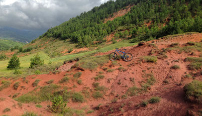 Ronde VTT - Terres rouges - Rouvenac