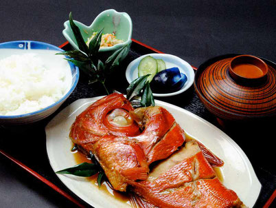 金目煮魚定食 … 2,300円