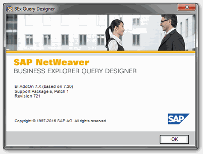 BEx Query Designer Support Package 5