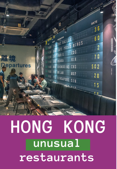 unusual and quirky restaurants in Hong Kong