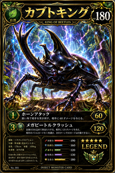 チャットGPTで作ったカード画像