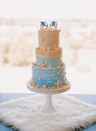 Hochzeitstörtchen Maritim 🩵