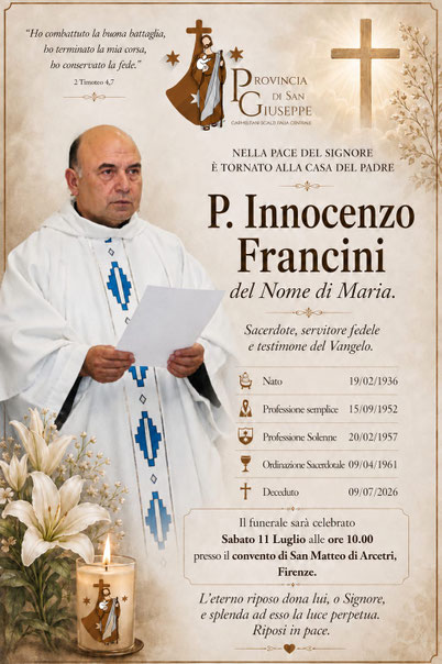 clicca per sapere chi era P. Innocenzo Francini