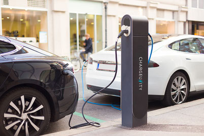 Die private öffentliche Ladesäule von CHARGEUNITY (Bild: Chargeunity) 